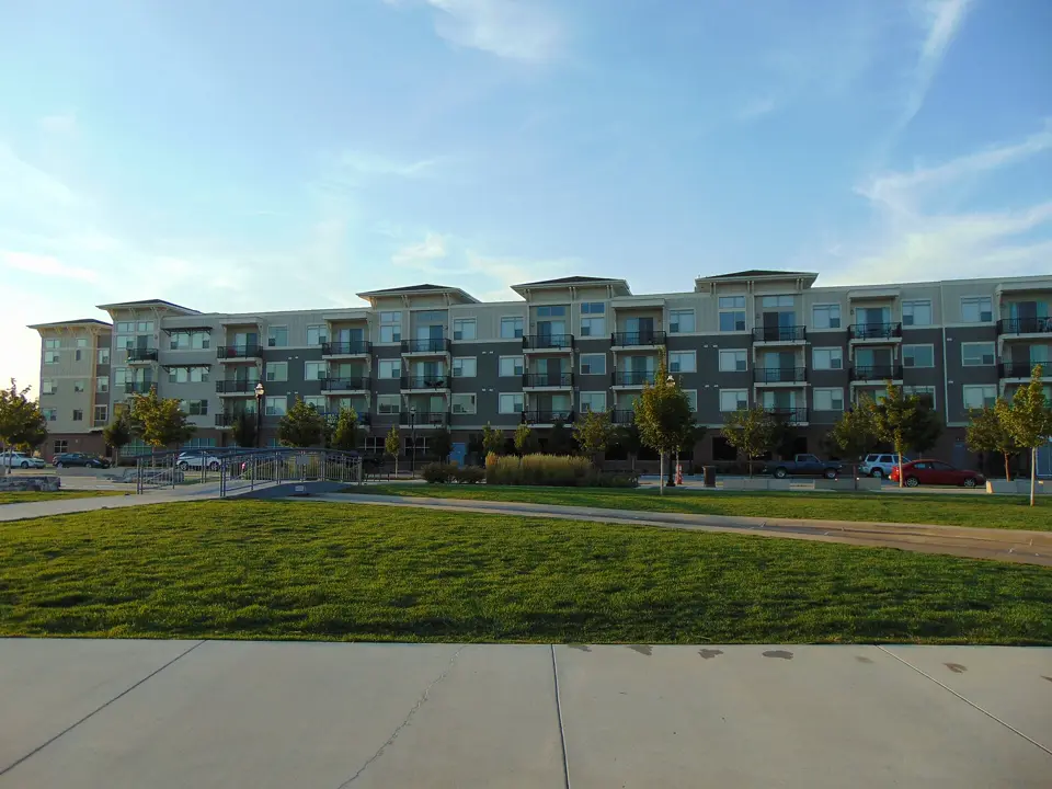 An apartment building in West Valley City, Utah